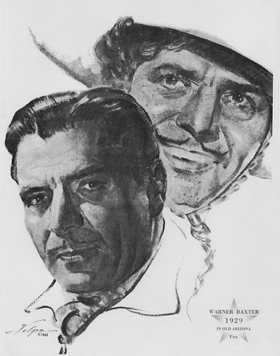 1928-29 (2nd) Best Actor: Warner Baxter 1928-29 (2nd) Best Actor: Warner Baxter