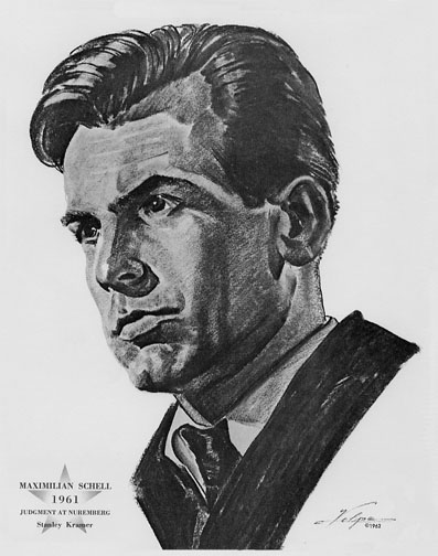 1961 (34th) Best Actor: Maximilian Schell 1961 (34th) Best Actor: Maximilian Schell
