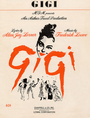 1958 (25th) Best Song: “Gigi” 1958 (25th) Best Song: “Gigi”