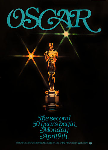 1978 (51st) Academy Award Ceremony Poster 1978 (51st) Academy Award Ceremony Poster