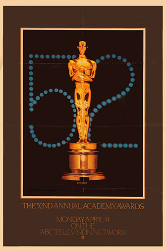 1979 (52nd) Academy Award Ceremony Poster 1979 (52nd) Academy Award Ceremony Poster