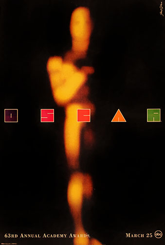 1990 (63rd) Academy Award Ceremony Poster 1990 (63rd) Academy Award Ceremony Poster