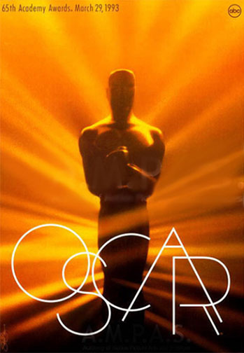 1992 (65th) Academy Award Ceremony Poster 1992 (65th) Academy Award Ceremony Poster