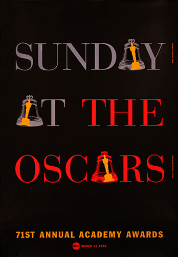 1998 (71st) Academy Award Ceremony Poster 1998 (71st) Academy Award Ceremony Poster