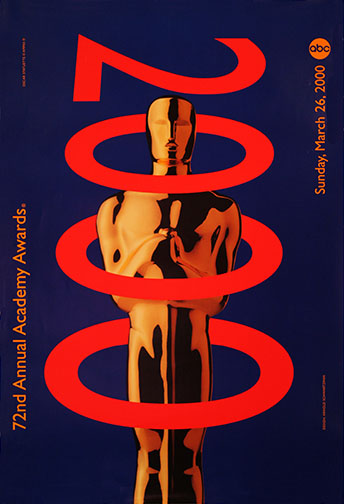 1999 (72nd) Academy Award Ceremony Poster 1999 (72nd) Academy Award Ceremony Poster