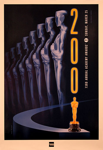 2000 (73rd) Academy Award Ceremony Poster 2000 (73rd) Academy Award Ceremony Poster