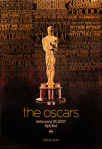 2006 (79th) Academy Award Ceremony Poster 2006 (79th) Academy Award Ceremony Poster