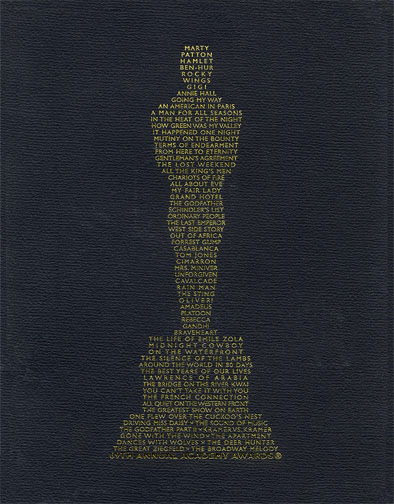 1996 (69th) Academy Award Ceremony Program 1996 (69th) Academy Award Ceremony Program