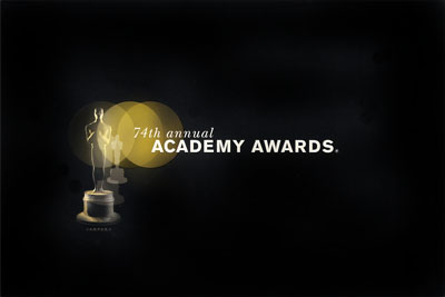 2001 (74th) Academy Award Ceremony Program 2001 (74th) Academy Award Ceremony Program